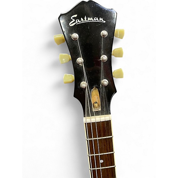 Used Eastman T386 Red Hollow Body Electric Guitar