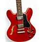 Used Eastman T386 Red Hollow Body Electric Guitar
