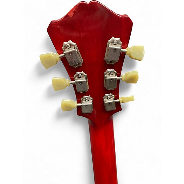 Used Eastman T386 Red Hollow Body Electric Guitar