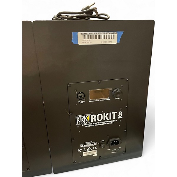 Used KRK RP8 ROKIT G4 Pair Powered Monitor