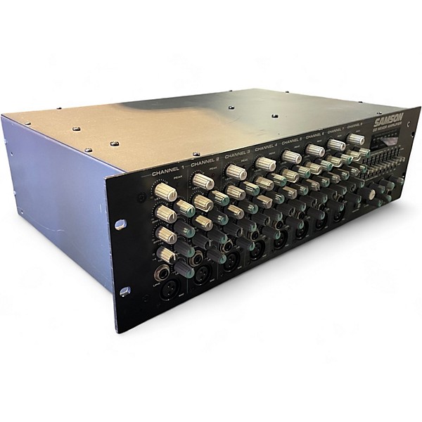 Used Samson S8 Mixer Amplifier Powered Mixer