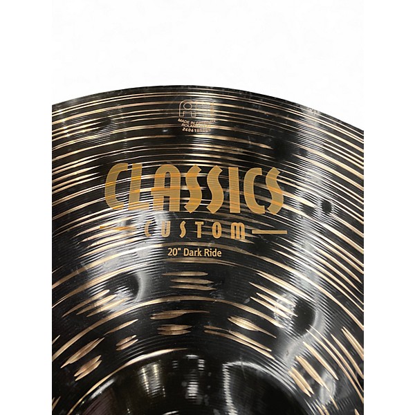 Used MEINL 20in CLASSIC DARK CUSTOM Cymbal