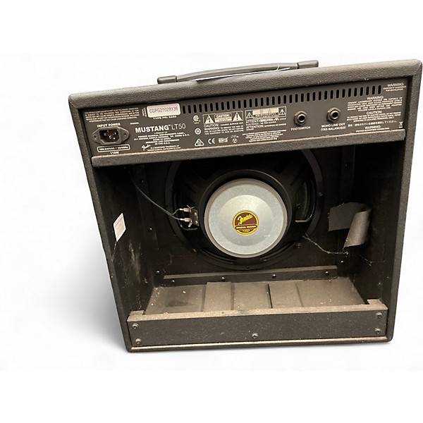 Used Fender Mustang LT50 50W 1x12 Guitar Combo Amp