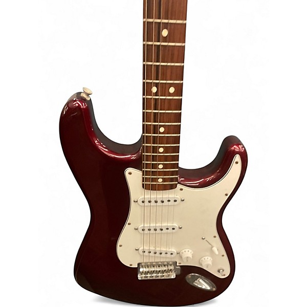 Used Fender FENDER STRATOCASTER MEXICAN STANDARD Wine Red Solid Body Electric Guitar