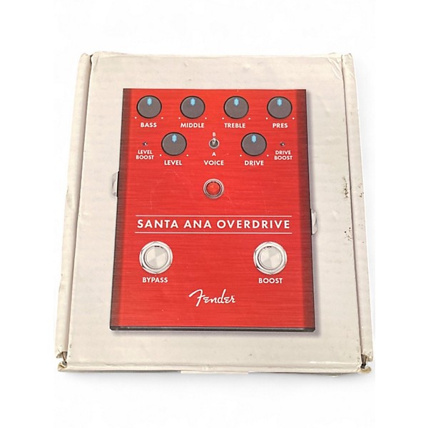 Used Fender Santa Ana Overdrive Effect Pedal