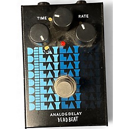 Used Dead Beat ANALOG DELAY Effect Pedal