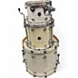 Used DW 3 Piece Performance Series WHITE MARINE PEARL Drum Kit thumbnail