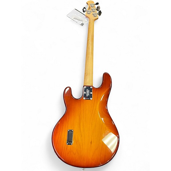 Used Ernie Ball Music Man Stingray H Honey Burst Electric Bass Guitar