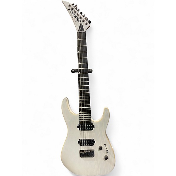 Used Jackson SL2A MAH PRO SERIES SOLOIST UNICORN WHITE Solid Body Electric Guitar