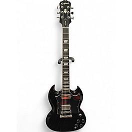 Used Epiphone SG Pro Black Solid Body Electric Guitar