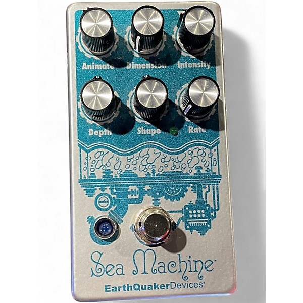 Used EarthQuaker Devices Sea Machine Super Chorus Effect Pedal