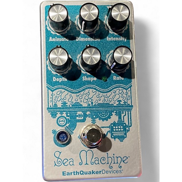 Used EarthQuaker Devices Sea Machine Super Chorus Effect Pedal