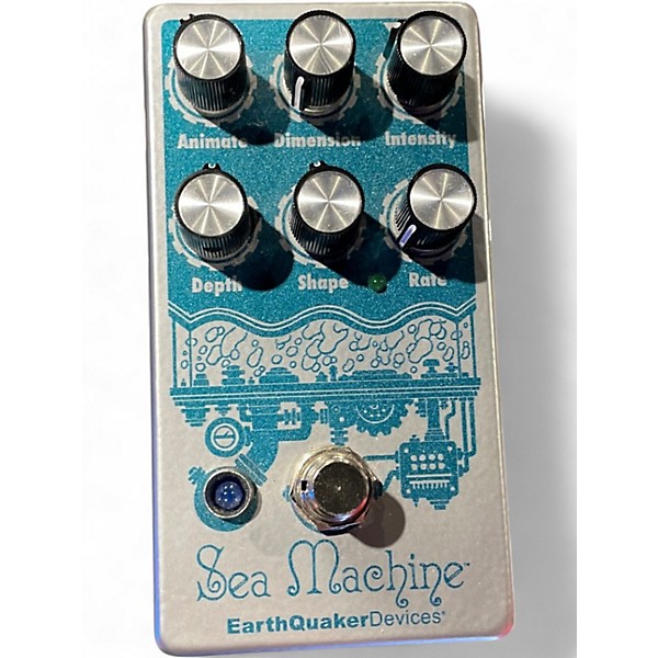 Used EarthQuaker Devices Sea Machine Super Chorus Effect Pedal