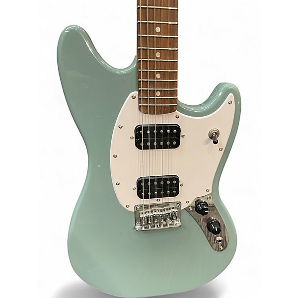 Used 2022 Squire MUSTANG Loch Ness Green Solid Body Electric Guitar