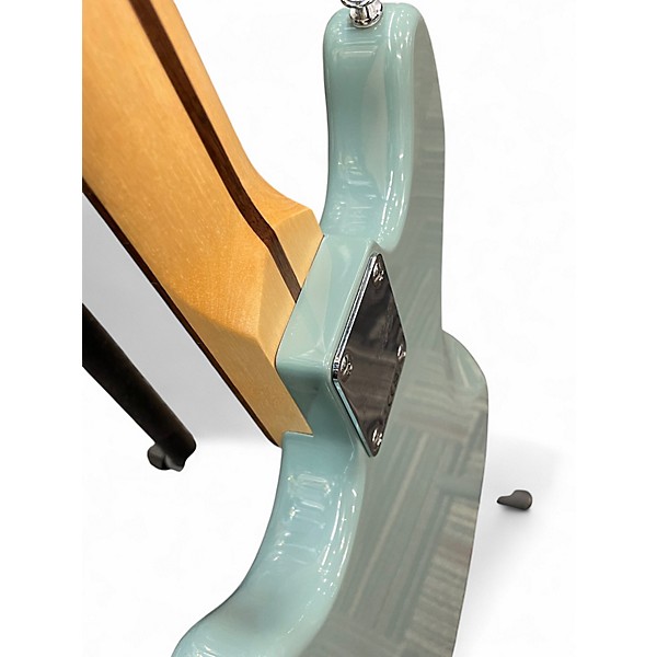 Used 2022 Squire MUSTANG Loch Ness Green Solid Body Electric Guitar