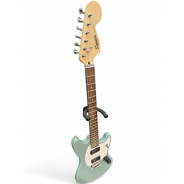 Used 2022 Squire MUSTANG Loch Ness Green Solid Body Electric Guitar
