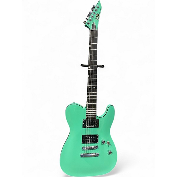 Used ESP LTD Eclipse '87 NT Turquoise Solid Body Electric Guitar