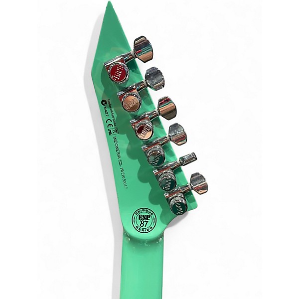 Used ESP LTD Eclipse '87 NT Turquoise Solid Body Electric Guitar