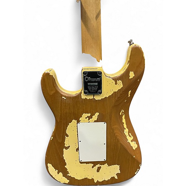 Used Charvel Charvel Henrik Danhage Limited-Edition Signature Pro-Mod So- White Relic Solid Body Electric Guitar