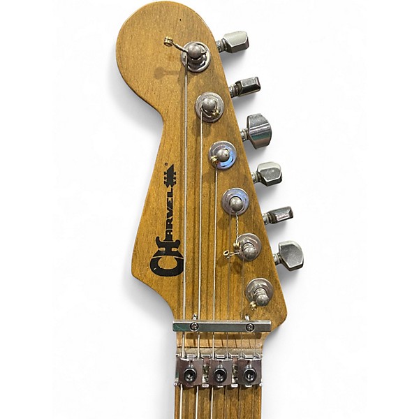 Used Charvel Charvel Henrik Danhage Limited-Edition Signature Pro-Mod So- White Relic Solid Body Electric Guitar