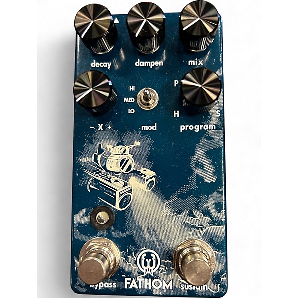 Used Walrus Audio Fathom Reverb Effect Pedal