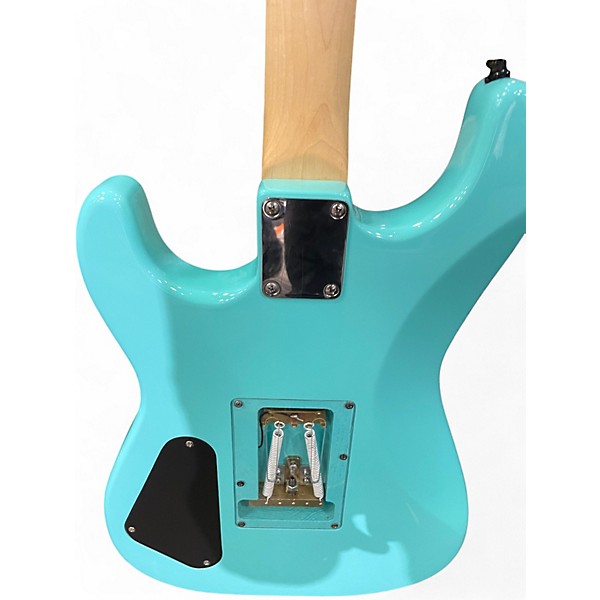 Used Fu-tone FU PRO Blue Solid Body Electric Guitar