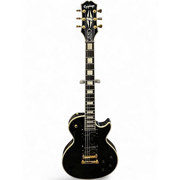 Used Epiphone Matt Heafy Les Paul Custom Black Solid Body Electric Guitar