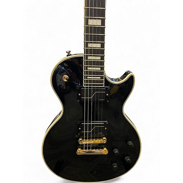 Used Epiphone Matt Heafy Les Paul Custom Black Solid Body Electric Guitar