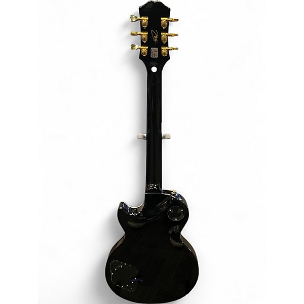 Used Epiphone Matt Heafy Les Paul Custom Black Solid Body Electric Guitar