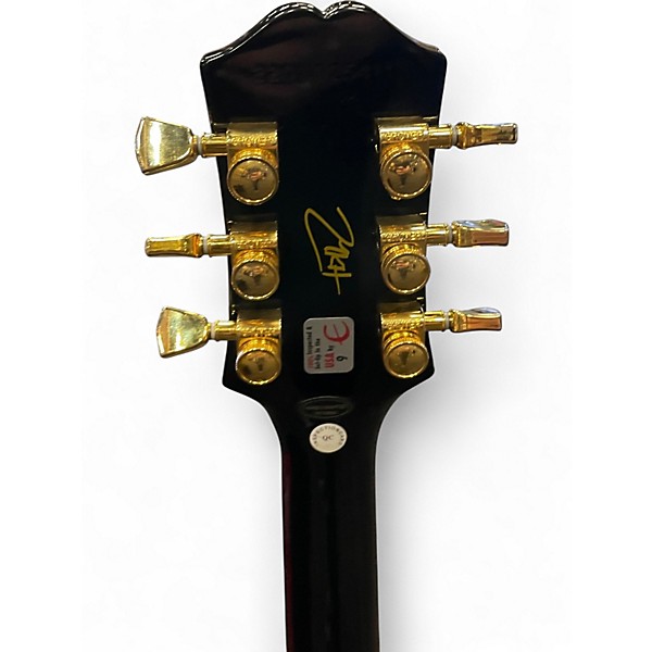 Used Epiphone Matt Heafy Les Paul Custom Black Solid Body Electric Guitar