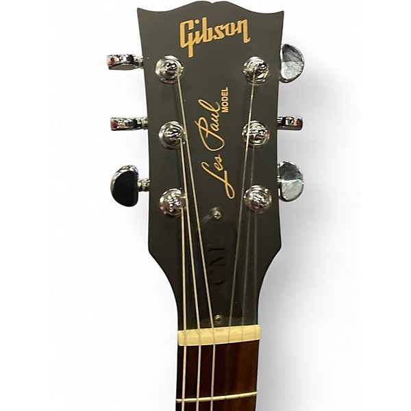 Used Gibson Les Paul CM Black Solid Body Electric Guitar