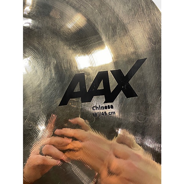 Used SABIAN 18in AAX China Brilliant Cymbal