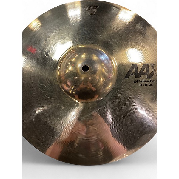 Used SABIAN 14in AAX X PLOSION HATS Cymbal