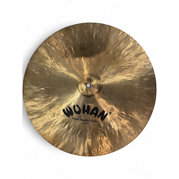 Used Wuhan Cymbals & Gongs 16in Hand Made China Cymbal