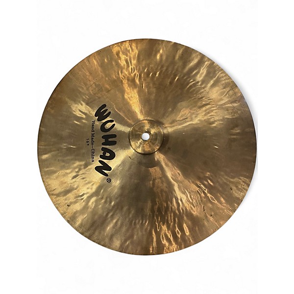 Used Wuhan Cymbals & Gongs 16in Hand Made China Cymbal