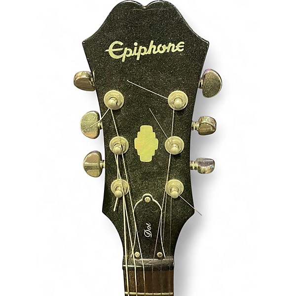 Used Epiphone Dot 2 Color Sunburst Hollow Body Electric Guitar