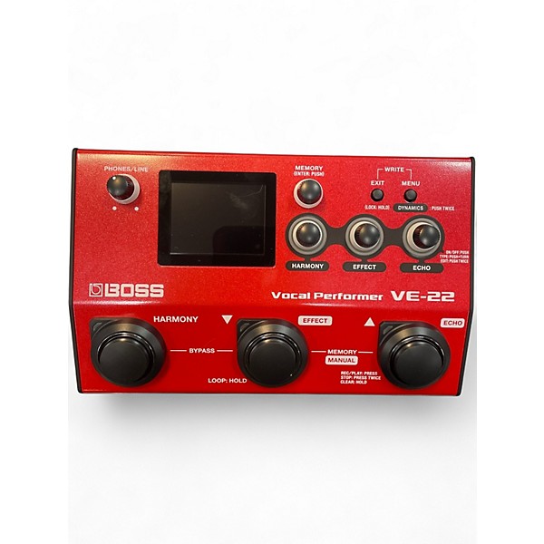Used BOSS VE22 Vocal Processor