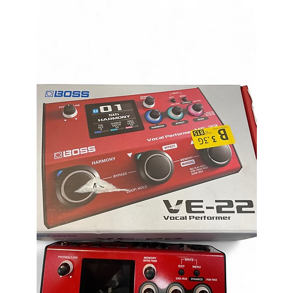 Used BOSS VE22 Vocal Processor