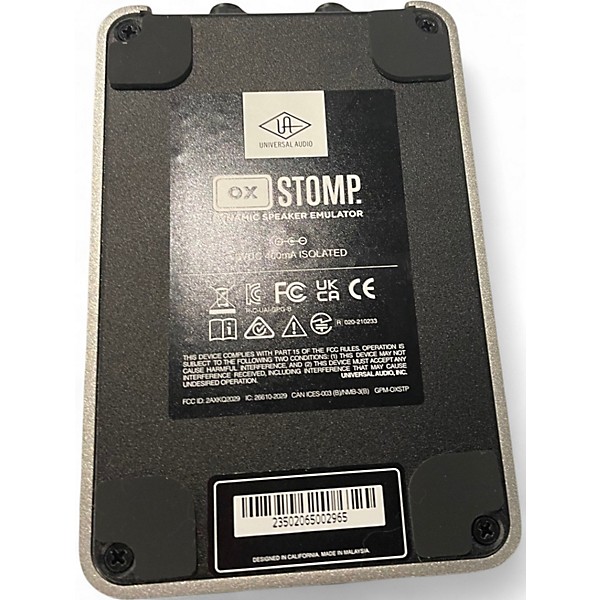 Used Universal Audio OX Stomp Effect Pedal
