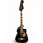 Used Fender Kingman Acoustic Electric Bass Black Acoustic Bass Guitar thumbnail