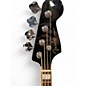 Used Fender Kingman Acoustic Electric Bass Black Acoustic Bass Guitar