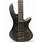 Used Schecter Guitar Research Stiletto Custom 4 String MATTE BLACK Electric Bass Guitar