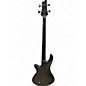 Used Schecter Guitar Research Stiletto Custom 4 String MATTE BLACK Electric Bass Guitar