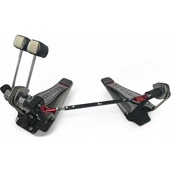 Used DW 9000 Series Double XF Double Bass Drum Pedal