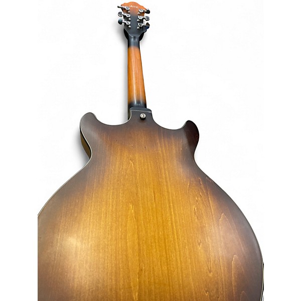 Used Ibanez AM73B Archtop Faded Tobacco Hollow Body Electric Guitar