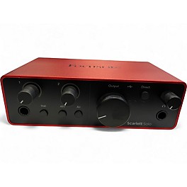 Used Focusrite Scarlett Solo 4th Gen Audio Interface