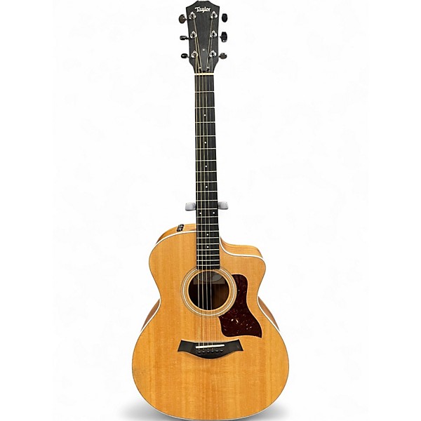 Used Taylor 214CE Koa Natural Acoustic Electric Guitar