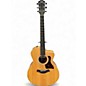 Used Taylor 214CE Koa Natural Acoustic Electric Guitar thumbnail
