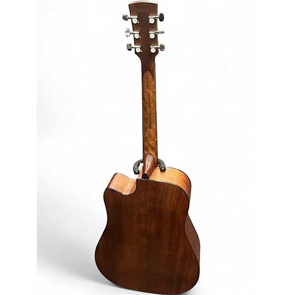 Used Ibanez AW54CEOPM Brown Acoustic Electric Guitar