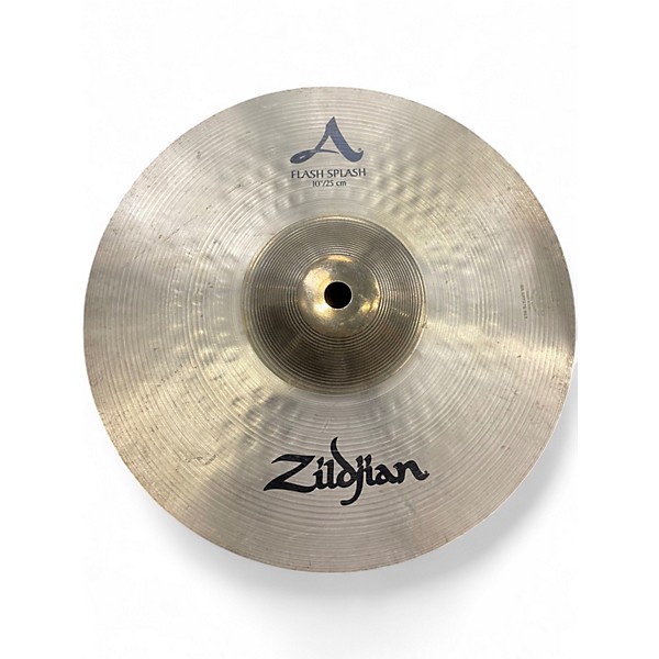 Used Zildjian 10in A FLASH SPLASH Cymbal